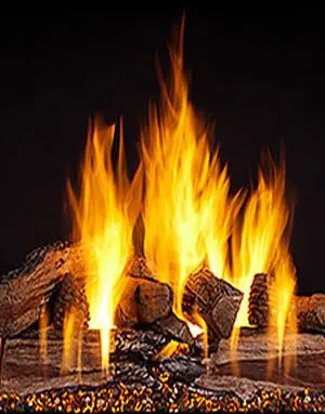 Alhambra Indoor, Outdoor Fireplace Gas Logs