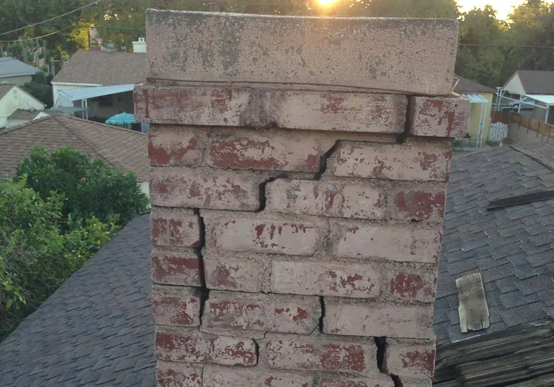 Professional Chimney Crack & Leak Repair Services